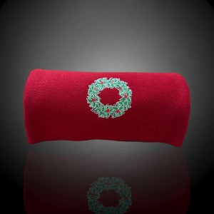 Bed throw rolled 8092