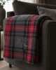 Bed throw rolled 8095